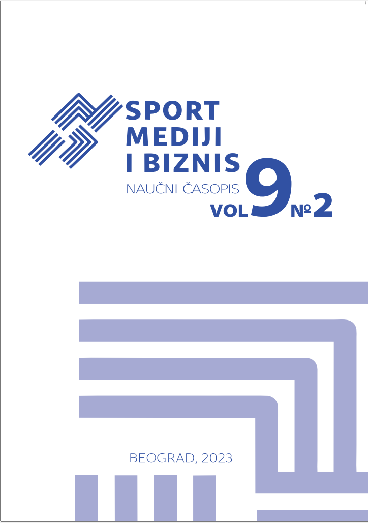 					View Vol. 9 No. 2 (2023): SPORT MEDIA AND BUSINESS
				